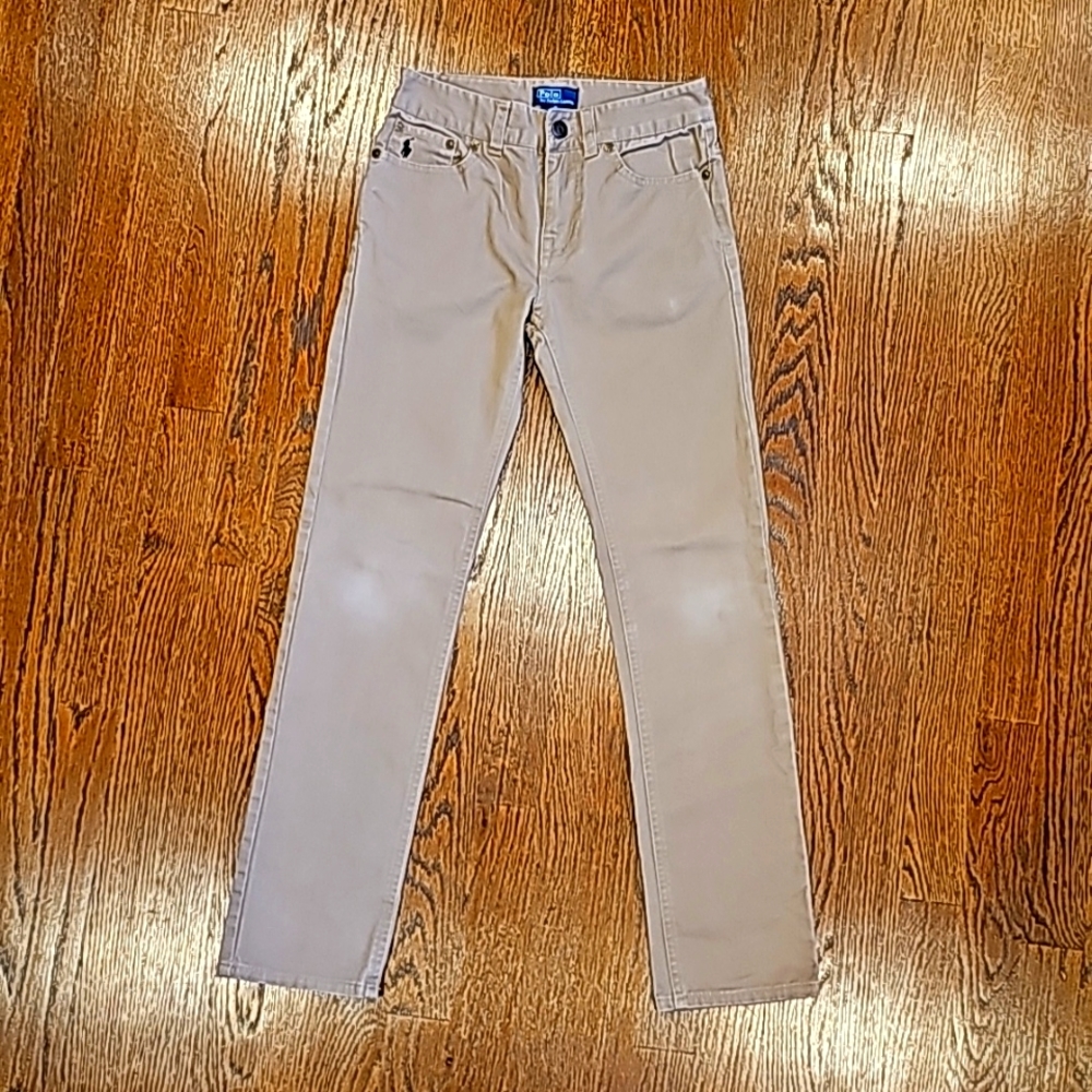 Kids Polo Ralph Lauren tan 5 pocket pants size 8